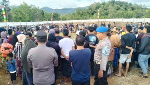 Peresean di Mareje Timur Berlangsung Kondusif, Polsek Lembar Dapat Apresiasi