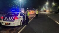 Patroli Malam Polres Lombok Barat Menjaga Ketertiban dan Keamanan di Jalur Utama