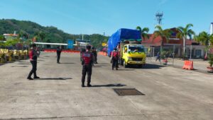 Situasi Aman, Polsek Lembar Sukseskan Pengamanan Pra-MotoGP Mandalika