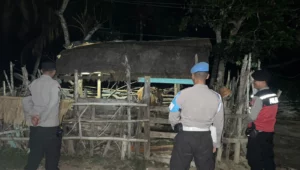 Polsek Sekotong Gencar Patroli Dini Hari, Fokus Amankan Ternak Warga