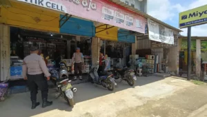 Cuaca Ekstrem & 3C, Polsek Sekotong Siaga di Lapangan